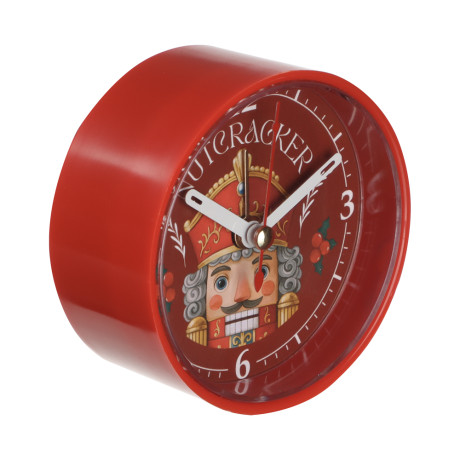 Будильник кварц d=8см