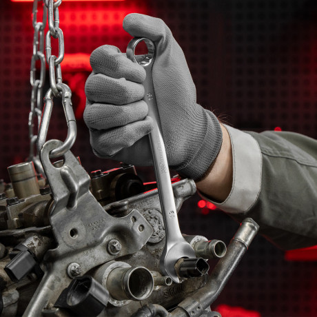 Набор ключей комбинированных, 6-32 мм, 25 шт, CrV, матовый хром Matrix