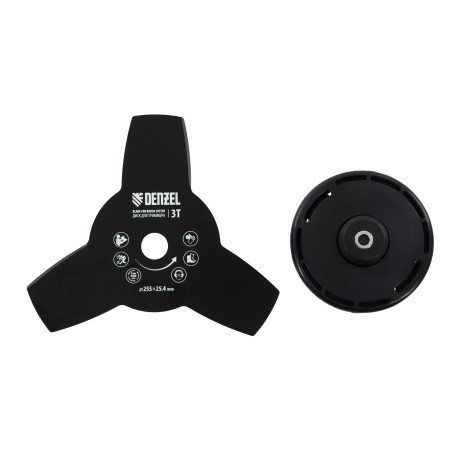 Триммер бензиновый DR-52, 52 см3, неразъемная штанга, состоит из 2 частей Denzel