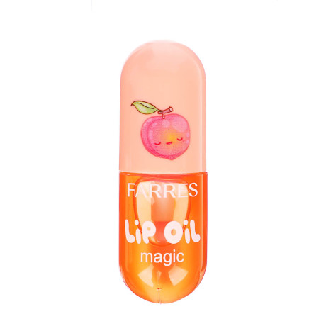 Блеск (масло) для губ проявляющийся "Magic Fruit" тм Farres 4 г