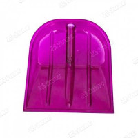 Лопата снег №4 поликарбонат D32 385*340