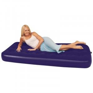 Матрас надувной 76*185*22см Single, флок/ПВХ Bestway 67000N  10163 (Вьетнам)