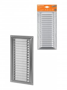 TDM  вент. решетка металл. 150х300мм с оцинкованным покрытием  SQ1807-0713    