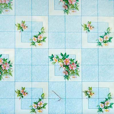 Клеенка т/о 125*25м 1сорт 710/1 (вьюн,голубой)Тверь