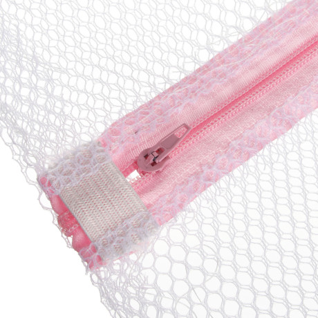 Мешок для стирки белья тм VETTA, на замке, крупная сетка 40х30см