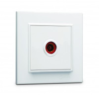 Makel Karea роз. TV СУ 1 мест. бел. (RG6, концевая) 56001027