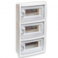 Bylectrica бокс (корпус) пластик ЩРВ-П-36 мод. встраив. с дверцей, опломбировка, IP20 (КНС-36Д)