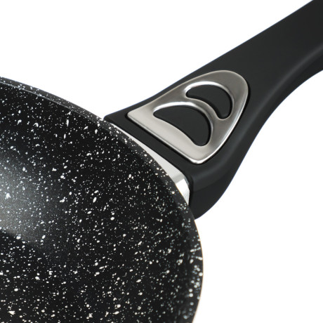 SATOSHI Танто Сковорода литая d20см, антипригарное покрытие Мрамор, индукция