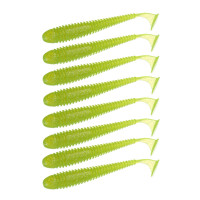 KAIDA Приманка силиконовая ТВИСТЕР 3,5", 9см, 4гр, HT004, 7шт