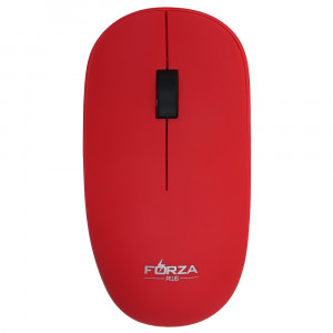 FORZA Компьютерная мышь беспроводная, 800/1200/1600DPI, 2.4GHz, 1xAA, Soft Touch, 4 цвета