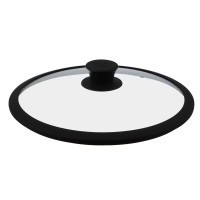 SATOSHI/BY COLLECTION Крышка стекло/силикон с ручкой, 26см