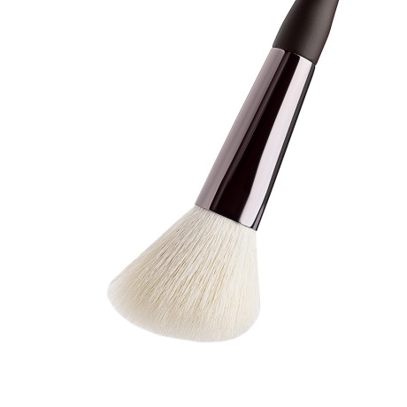 ЮНИLOOK Кисть для контура, скошенная, натуральный ворс, дерево, металл, 17,5см