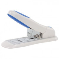 Степлер МОЩНЫЙ №24/6-23/15 BRAUBERG &quot;Heavy duty PRO&quot;, до 100л., эргономичный, серо-синий, 227661