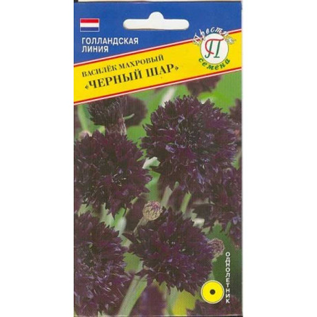 Василек Черный шар Престиж Ц