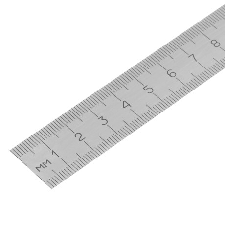 Линейка измерительная, 300 мм, металлическая