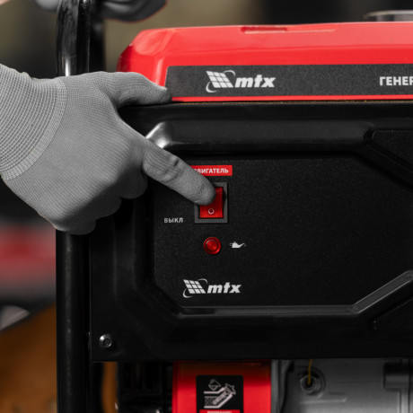 Генератор бензиновый RS-4000, 3,3 кВт, 230В, ручной стартер MTX