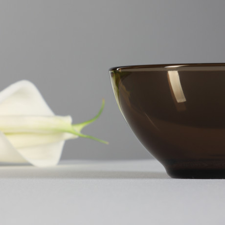 Luminarc Эклипс Амбьянте Салатник 12см, дымчатое стекло, арт. L5174