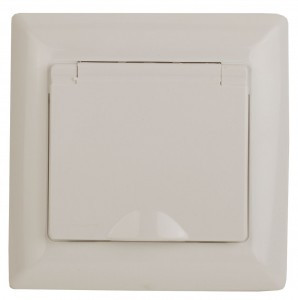 ЭРА Intro Solo роз. СУ 1 мест. земля крышка, 16А, сл.кость 4-203-02 53658