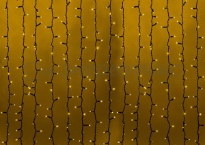 "Гирлянда "Св/д дождь" 2х1.5м желтый, фиксинг 235-121