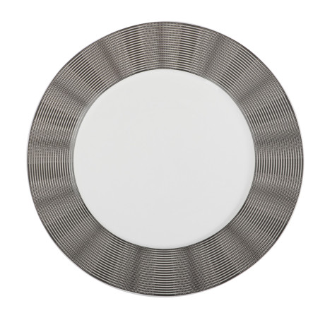 MILLIMI Графит Тарелка подстановочная, опаловое стекло, 26.5см