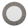 MILLIMI Графит Тарелка подстановочная, опаловое стекло, 26.5см