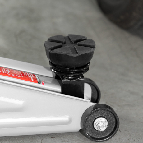 Резиновая опора для подкатного домкрата универсальная, D 89 мм, D 60 мм, H 35 мм Matrix