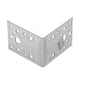 Крепежный уголок 1.7 мм, КU 90 x 90 x 65 мм Сибртех