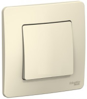 Systeme Electric BLANCA выкл. СУ 1 кл. 10А молоч. (пл.осн.) BLNVS010102 (10!)