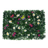 INBLOOM Изгородь искусственная Полевые цветы белые/фиолетовые 60х40см, PE