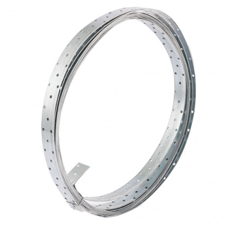 Лента перфорированная монтажная, 2 мм, LM 3см х 10 м, отвер. 4.5-5 мм, цинк Сибртех