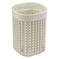 Стакан для щеток Вязание бел.ротанг М2237 х16