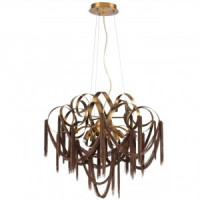 ODEON LIGHT 5066/6 HALL ODL24 397 античн.бронза/коричневый/мет/мет Люстра G9 6x40W CHAINY 89