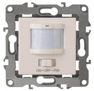 ЭРА 12 мех. датчик движ., СУ 3-проводной, 400Вт, слоновая кость, автоклеммы 12-4104-02 1116