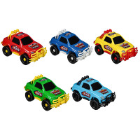 ИГРОЛЕНД Джип игрушечный Сафари, 12,5x13x22см, пластик, 4 диз., для детей 3+