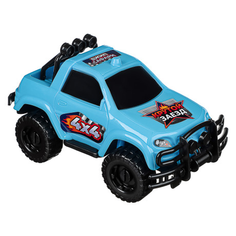 ИГРОЛЕНД Джип игрушечный Сафари, 12,5x13x22см, пластик, 4 диз., для детей 3+