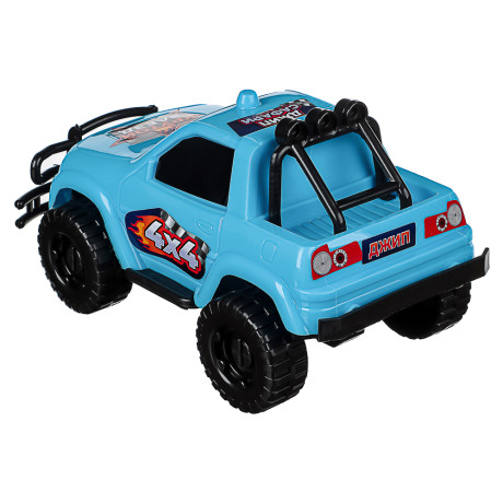 ИГРОЛЕНД Джип игрушечный Сафари, 12,5x13x22см, пластик, 4 диз., для детей 3+