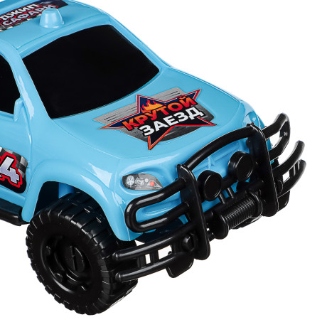 ИГРОЛЕНД Джип игрушечный Сафари, 12,5x13x22см, пластик, 4 диз., для детей 3+