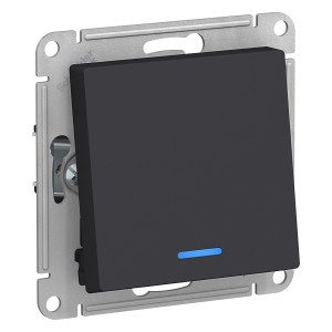 Systeme Electric AtlasDesign мех. выкл.(перекл. проходн) СУ 1 кл. карбон(пл.осн., инд)ATN001063(10!)