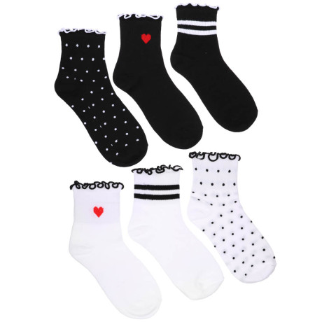 GALANTE Носки женские, р.23-25, 85% хлопок, 10% полиамид, 5% спандекс, разноцветные, #9