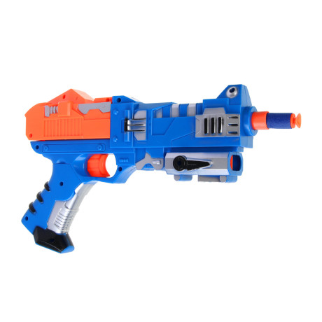 ИГРОЛЕНД Мегабластер с поролоновыми пулями, 7 предметов, ABS