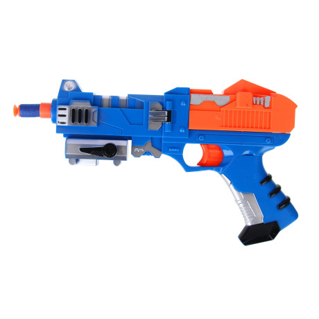 ИГРОЛЕНД Мегабластер с поролоновыми пулями, 7 предметов, ABS