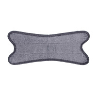 Насадка для швабры арт. 444-022 тм Vetta, 34х14 см, 22 гр., микрофибра, серая