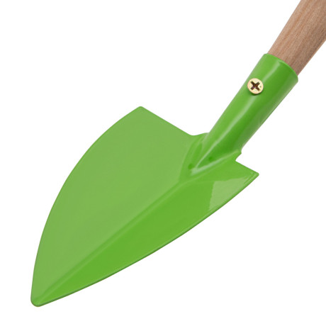 Совок посадочный широкий, 70 х 310 мм, стальной, деревянная рукоятка, Агроном, Сибртех