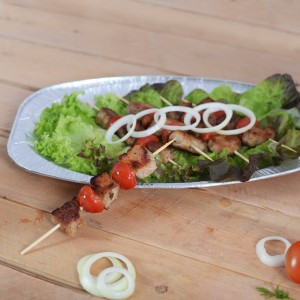 Шпажки д/шашлыка, набор 100шт/уп, цена за уп, 20см (кратность 6шт!!!), бамбук VL80-48 Мультидом