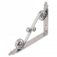 Кронштейн фигурный Домарт мод.10200*150) хром10)