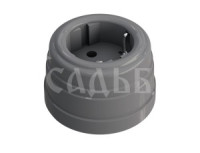 МЕЗОНИНЪ УСАДЬБА роз. ретро, 1 мет. (земля), пластик, IP20, серый GE30301-07