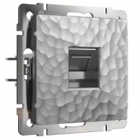 Werkel Hammer мех. роз. СУ 1 мест. Ethernet RJ-45 СЕРЕБРЯНЫЙ W1281006 a052071