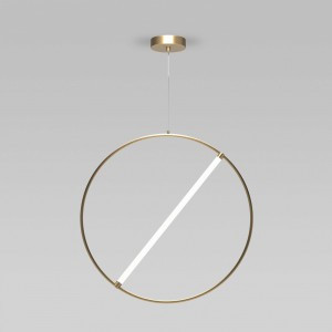 Eurosvet св-к подвесной 490lm 590х590х1700 металл бронза Element 90282/1 a061418