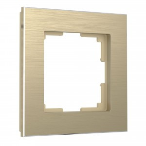 Werkel рамка CУ 1 мест. Aluminium (шампань алюминий) W0011711 a052312