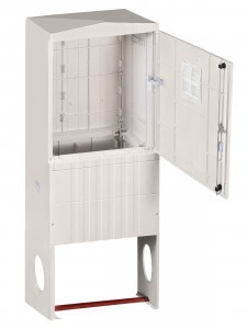 TDM шкаф (корпус) с цоколем, полиэстер. ШЭ-01 (600х1770х320) GRP, IP54, IK10, -50 +70°С SQ0927-0001